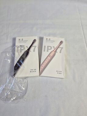 X2 Electric Toothbrush Pair - Black & Pink